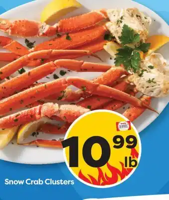 Weis Markets Snow Crab Clusters offer