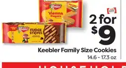 Weis Markets Keebler Family Size Cookies offer