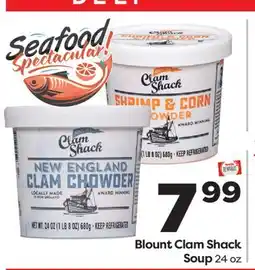 Weis Markets Blount Clam Shack Soup offer