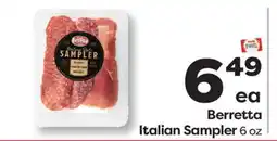 Weis Markets Berretta Italian Sampler offer