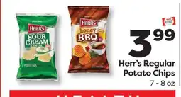 Weis Markets Herr's Regular Potato Chips offer