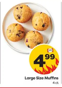 Weis Markets Large Size Muffins offer