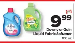 Weis Markets Downy or Gain Liquid Fabric Softener offer