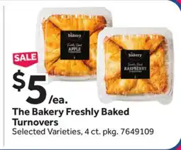 Stop&Shop The Bakery Freshly Baked Turnovers offer