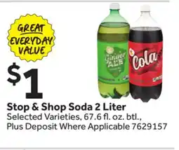 Stop&Shop Stop & Shop Soda offer