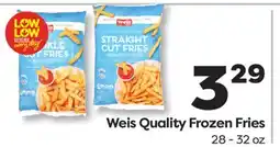 Weis Markets Weis Quality Frozen Fries offer