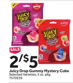 Stop&Shop Juicy Drop Gummy Mystery Cube offer