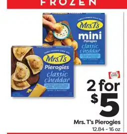 Weis Markets Mrs. T's Pierogies offer