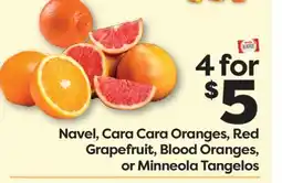 Weis Markets Navel, Cara Cara Oranges, Red Grapefruit, Blood Oranges, or Minneola Tangelos offer