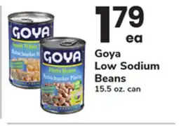 ACME Goya Low Sodium Beans offer