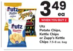 ACME Utz Potato Chips, Kettle Chips or Zapp's Kettle Chips offer