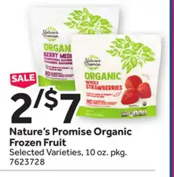 Stop&Shop Nature's Promise Organic Frozen Fruit offer