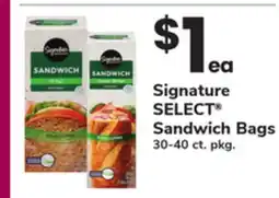 ACME Signature SELECT Sandwich Bags offer