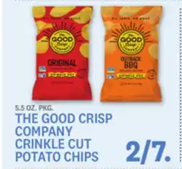 Kings Food Markets THE GOOD CRISP COMPANY CRINKLE CUT POTATO CHIPS offer