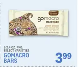 Kings Food Markets GOMACRO BARS offer