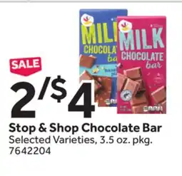 Stop&Shop Stop & Shop Chocolate Bar offer