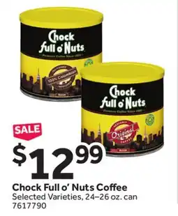Stop&Shop Chock Full o'Nuts Coff offer