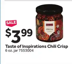 Stop&Shop Taste of Inspirations Chili Crisp offer