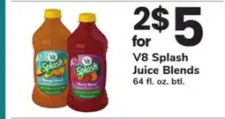 ACME V8 Splash Juice Blends offer
