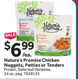 Stop&Shop Nature's Promise Chicken Nuggets, Patties or Tenders offer