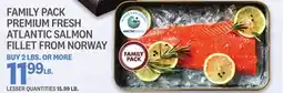 Kings Food Markets FAMILY PACK PREMIUM FRESH ATLANTIC SALMON FILLET offer
