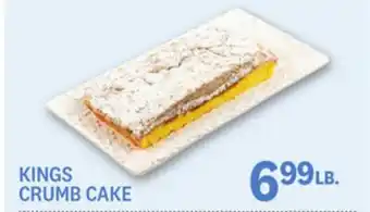 Kings Food Markets KINGS CRUMB CAKE offer