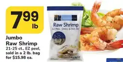 ACME Jumbo Raw Shrimp offer