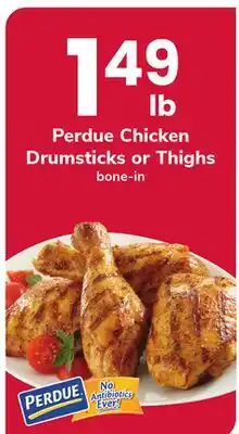ACME Perdue Chicken Drumsticks or Thighs offer