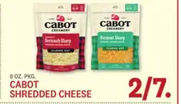 Kings Food Markets CABOT SHREDDED CHEESE offer