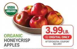 Kings Food Markets ORGANIC HONEYCRISP APPLES offer