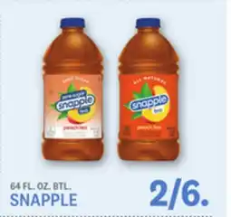 Kings Food Markets SNAPPLE offer
