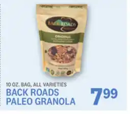 Kings Food Markets BACK ROADS PALEO GRANOLA offer