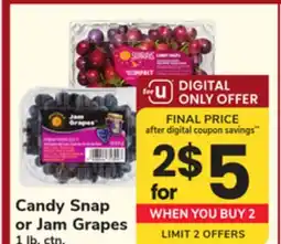 ACME Candy Snap or Jam Grapes offer