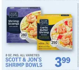 Kings Food Markets SCOTT & JON'S SHRIMP BOWLS offer