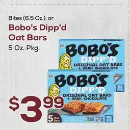 DeCicco & Sons Bobo's Dipp'd Oat Bars offer