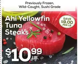 DeCicco & Sons Ahi Yellowfin Tuna Steaks offer