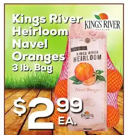 DeCicco & Sons Kings River Heirloom Navel Oranges offer