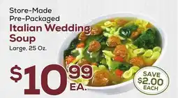 DeCicco & Sons Pre-Packaged Italian Wedding Soup offer