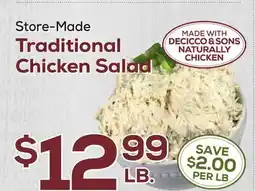 DeCicco & Sons Traditional Chicken Salad offer