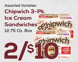 DeCicco & Sons Chipwich 3-Pk. Ice Cream Sandwiches offer
