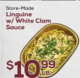 DeCicco & Sons Linguine w/White Clam Sauce offer