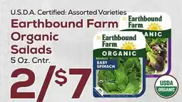 DeCicco & Sons Earthbound Farm Organic Salads offer