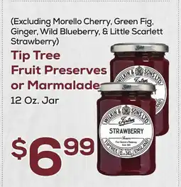 DeCicco & Sons Tip Tree Fruit Preserves or Marmalade offer