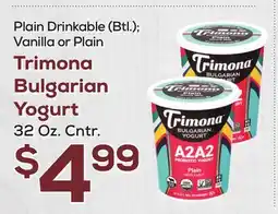 DeCicco & Sons Trimona Bulgarian Yogurt offer
