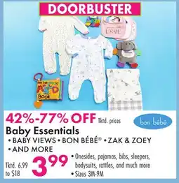 Boscov's Baby Essentials offer