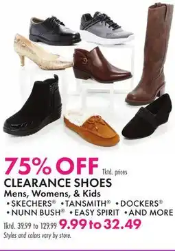 Boscov's CLEARANCE SHOES Mens, Womens, & Kids offer