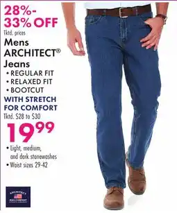 Boscov's Mens ARCHITECT Jeans offer