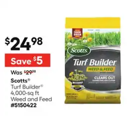 Lowe's Turf Builder 4,000-sq ft Weed and Feed offer