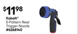 Lowe's 5-Pattern Rear Trigger Nozzle offer