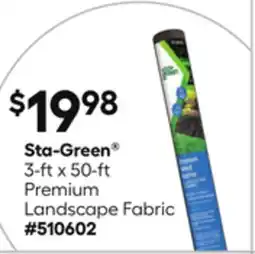 Lowe's 3-ft x 50-ft Premium Landscape Fabric offer